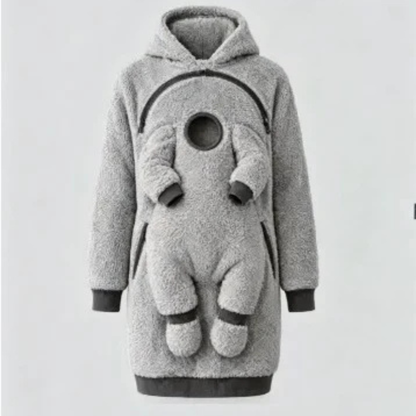 CozyCarry™ | Én varm jakke til jer begge