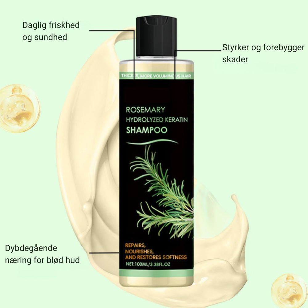 KeratinRevive™ – Den eksperthårshampoo, der styrker, nærer og stimulerer væksten fra rødderne