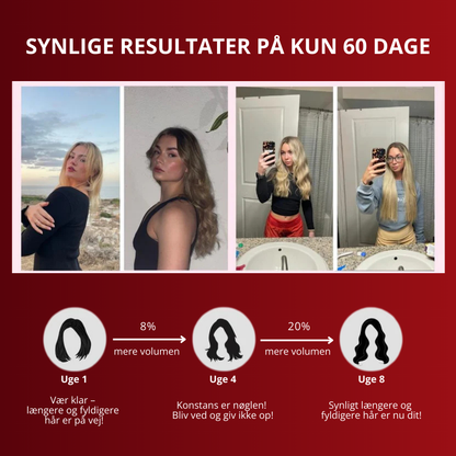 GlowBrush™ | Få fyldigere og længere hår på 60 dage