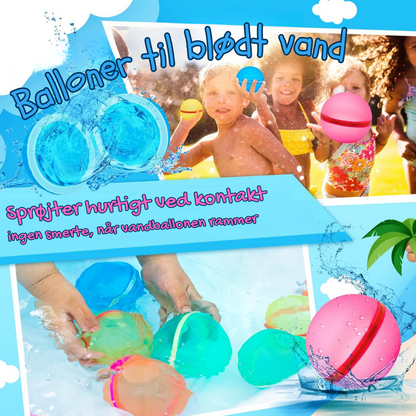SplashFun™ | Magnetiske Genanvendelige Vandballoner