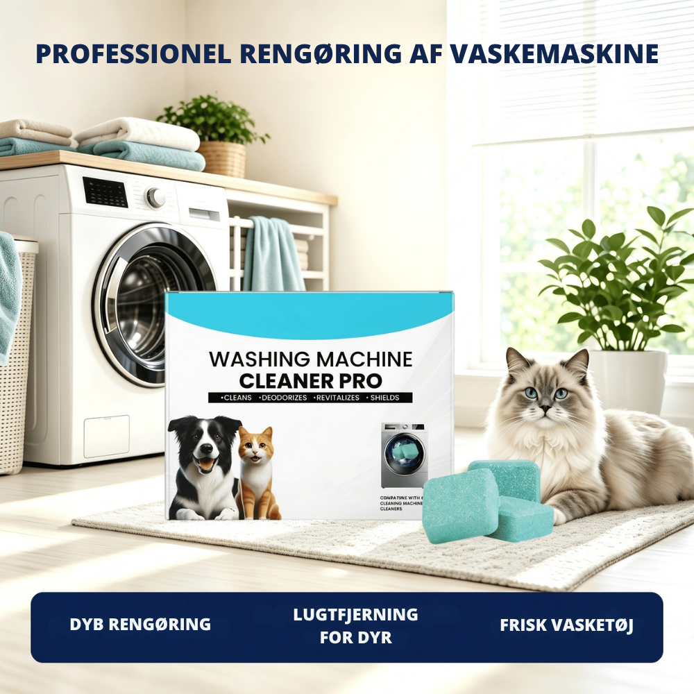 PureWash™ | Friskere vasketøj starter med en renere maskine