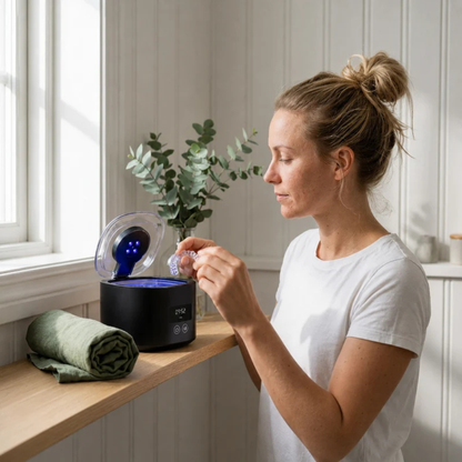 ClariSonic™ | Grundig fem minutters rengøring til din mundskinne