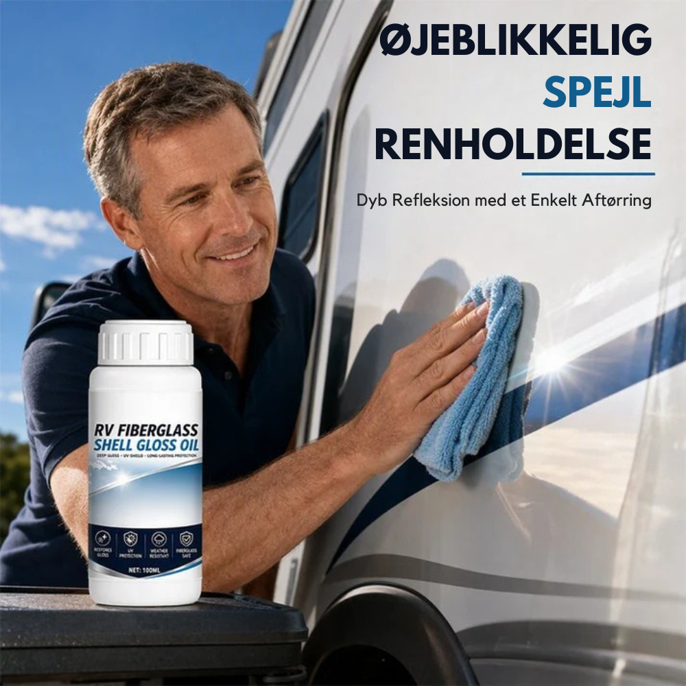 GlossRevive™ | Giv glasfiberen glansen tilbage før vinteren