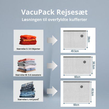 VacuPack™ | Pak smartere og få plads til meget mere
