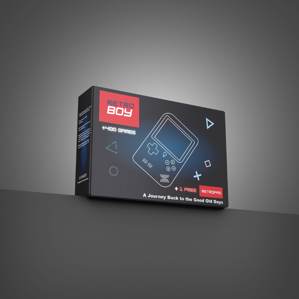 RetroBoy™ | Genoplev de legendariske spil fra din barndom