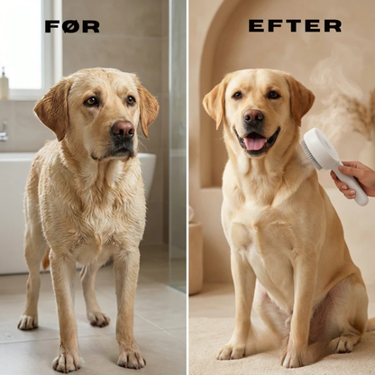 ZenBrush™ | Rolig og skånsom pelspleje uden badestress