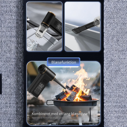 AutoVac™ Pro | Én kompakt løsning til en ren, sikker og klar bil