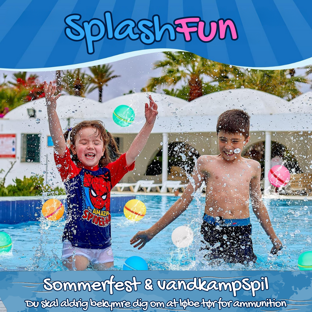 SplashFun™ | Magnetiske Genanvendelige Vandballoner