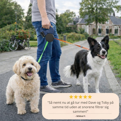 TwinWalk™ | Gå roligere med to hunde uden kaos