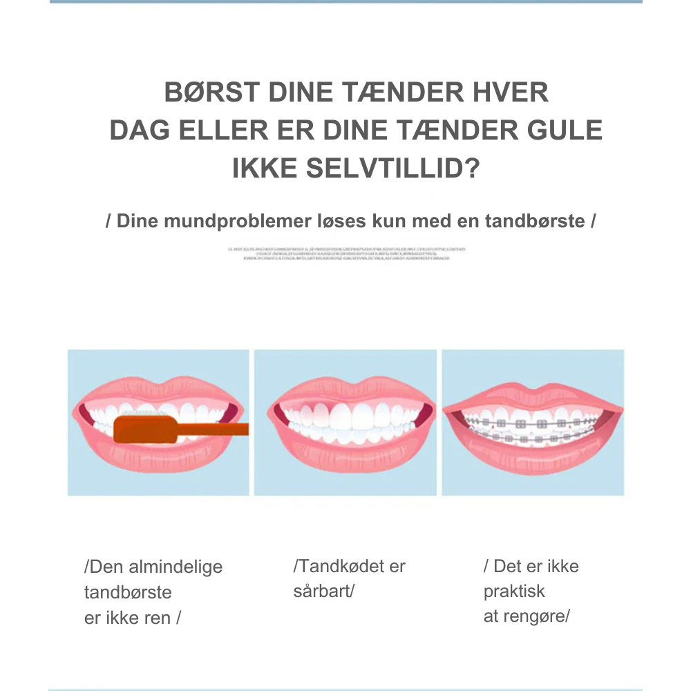 UltraClean™ Pro  | Mere end en elektrisk tandbørste