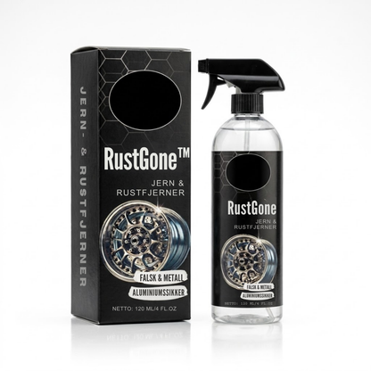 RustGone™ | Rustfjerner spray til bil og metaloverflader