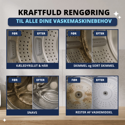 PureWash™ | Friskere vasketøj starter med en renere maskine