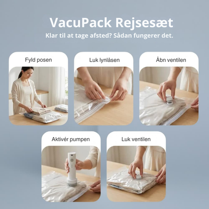 VacuPack™ | Pak smartere og få plads til meget mere