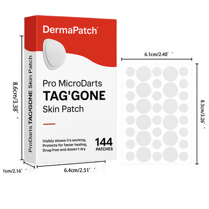 DermaPatch™ | Fjern hængende vorter smertefrit – uden ar, uden snit, uden stress!