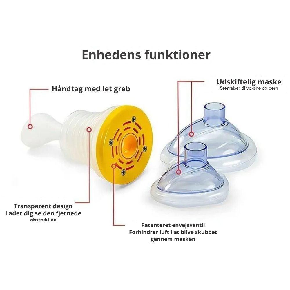 ClearAir™ | Red dit barn fra livsfarlig kvælning