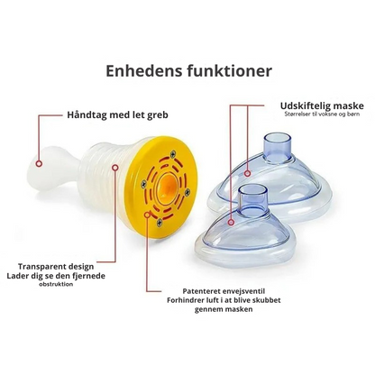 ClearAir™ | Red dit barn fra livsfarlig kvælning