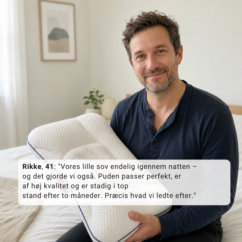ErgoPillow™ Junior | Når dit barn sover bedre, gør du også