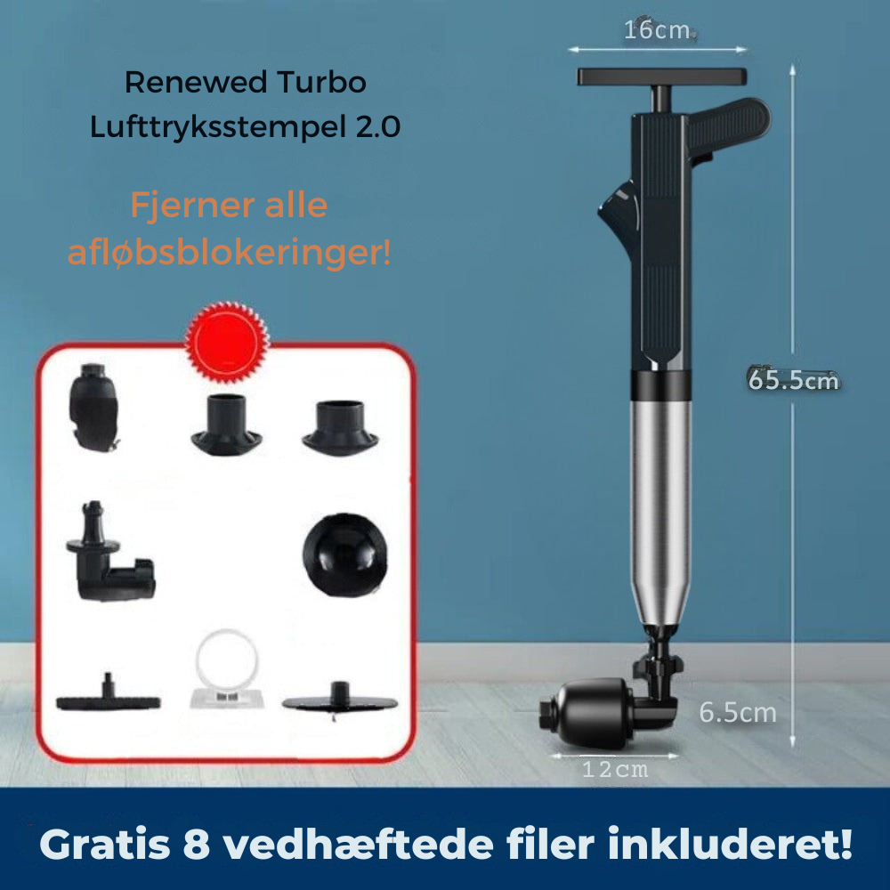 TurboFlush™ | Den Ultimative Løsning til Hjemmeafløbsrensning