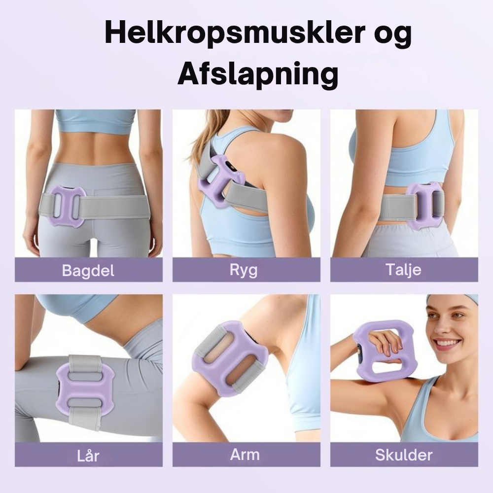 BodyPulse™ | Massage, afslapning og kropsformning i ét kompakt redskab