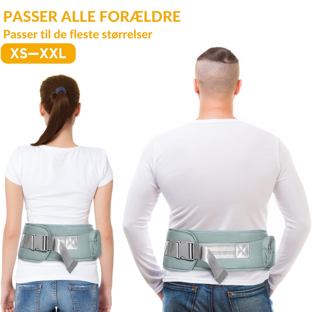 HipCarry™ | Ergonomisk komfort, der gør det nemt at bære barnet