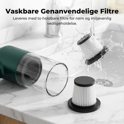 AutoVac™ Pro | Kompakt bilstøvsuger til hurtig rengøring overalt