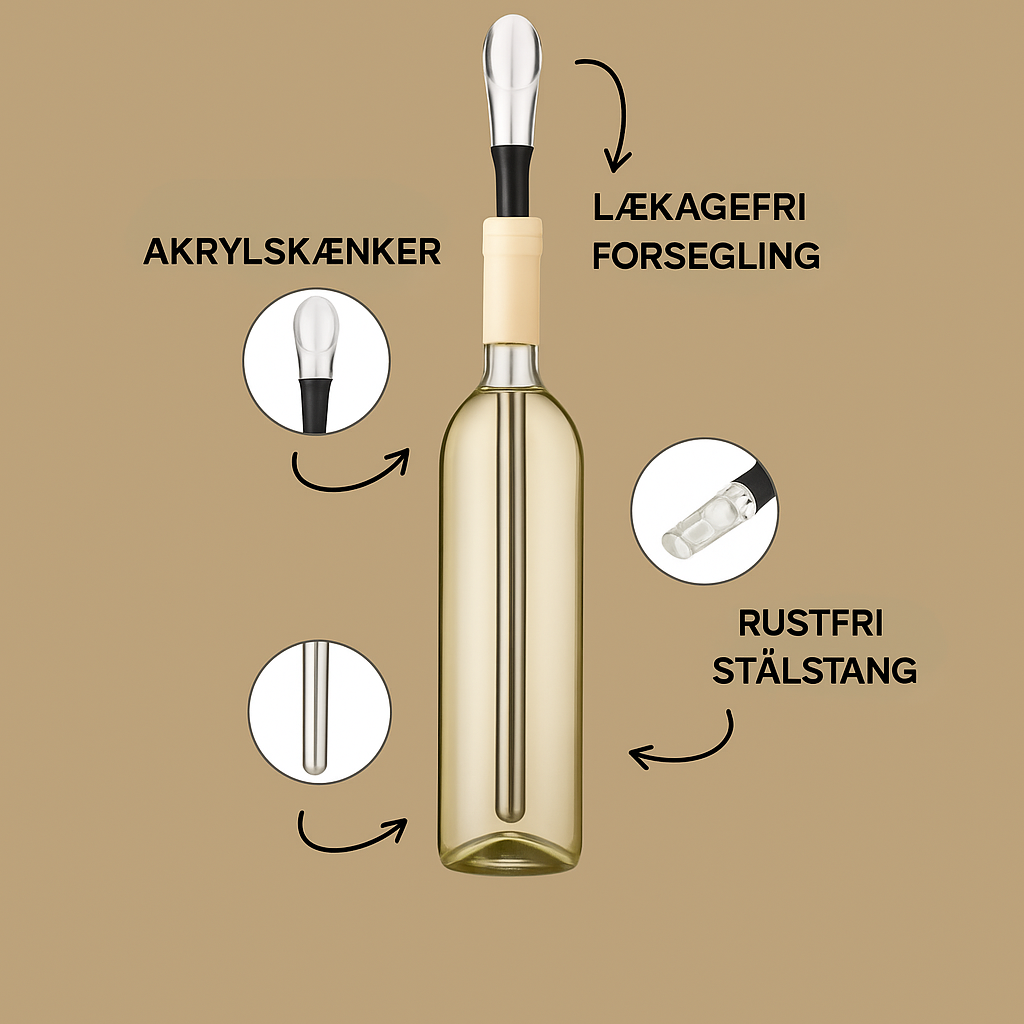 CoolWine™ | Perfekt serveringstemperatur. Hver gang.