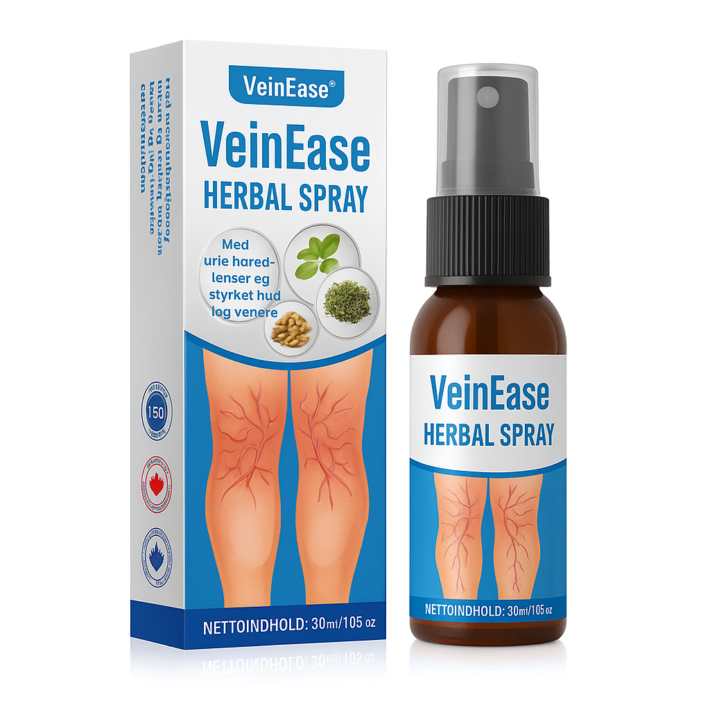 VeinEase™ | Naturlig støtte til sunde vener og forbedret cirkulation