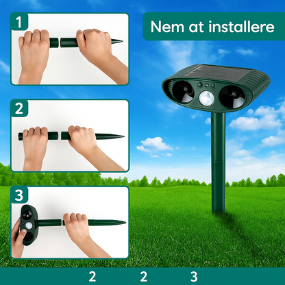 SolarDrive™ | Anti-Djur Skrämmare
