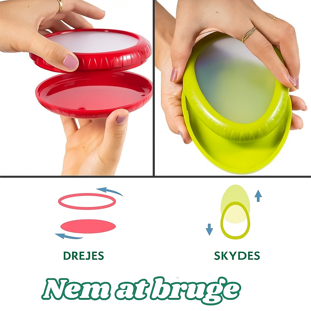 GreenKeeper™ | Frugt- og grøntsagsbeholdere med silikoneforsegling