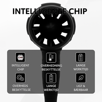 LeafBreeze™ | Trådløs blæser til hurtig oprydning af blade, snavs, støv og hverdagsaffald