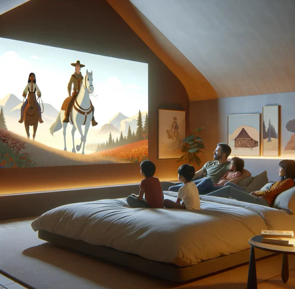 CineLux™ Pro | Kompakt hjemmebiograf eller til rejsen