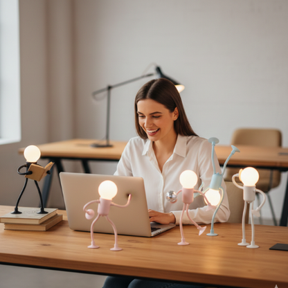 GlowBuddies™ | Skab hyggelig stemning med små lamper der får dig til at smil