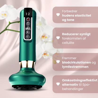 CelluSculpt™ | 4-i-1 -massageapparat med cupping, infrarød og varme – reducerer cellulite og strækmærker synligt