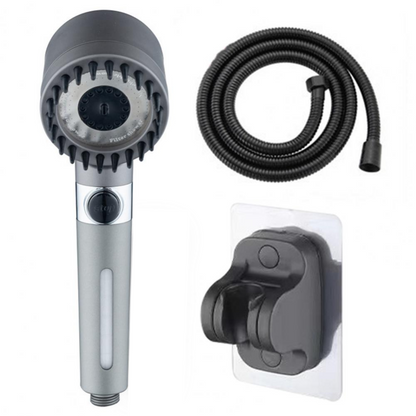 PowerJet™ | 4 i 1 massage- og Hudskønheds Multifunktions Brusehoved