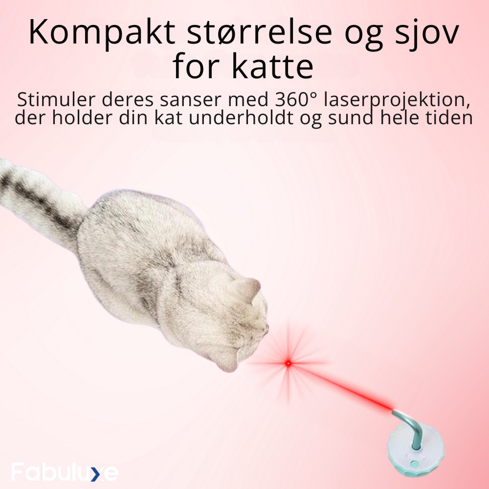 KittyBeam™ | Hold din kat aktiv og glad – også når du ikke er hjemme