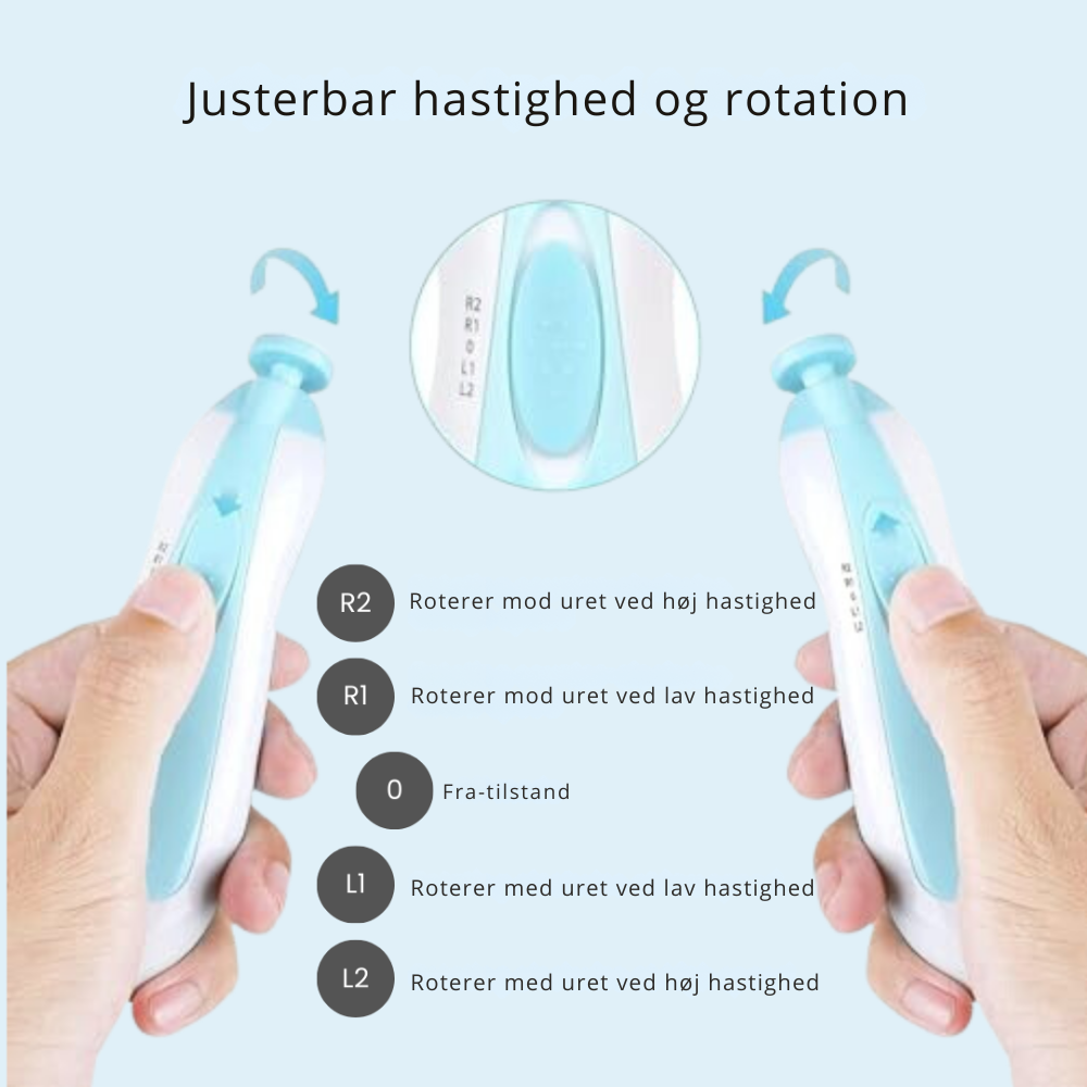 MiniMani™ | Negleklipningssæt til din baby og til dig