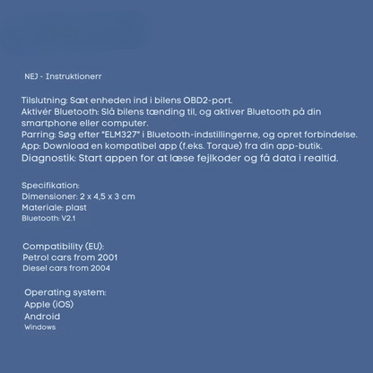 AutoIQ™ | Bluetooth OBD2 Scanner
