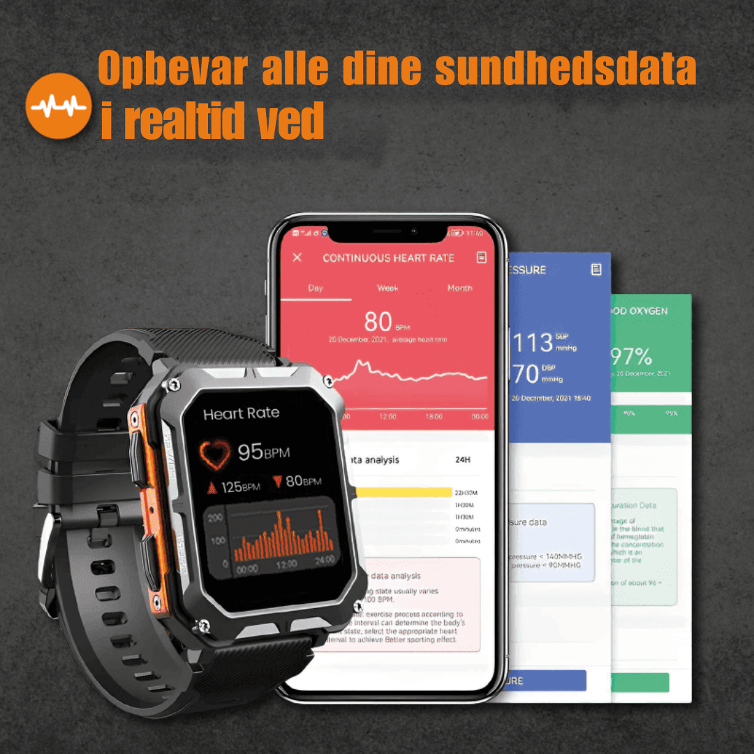 Thalor™ | Den mest robuste smartwatch