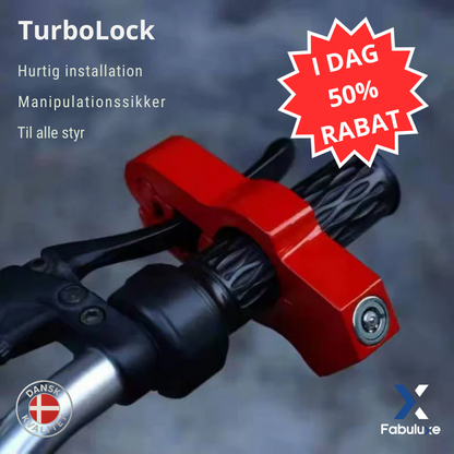 TurboLock™ | Den ultimative sikkerhed til din motorcykel - beskyt den på få sekunder