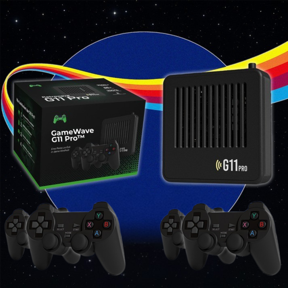 GameWave G11 Pro™ | Bring barndommens spil tilbage i dit liv på et øjeblik