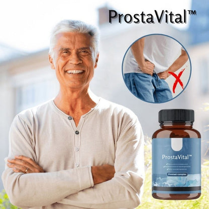 ProstaVital™ | Få ro om natten og kontrol over din blære igen