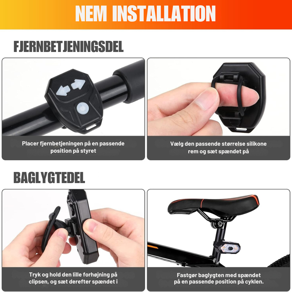 SignalRide™ | Kør sikkert, bliv set og bevar kontrollen