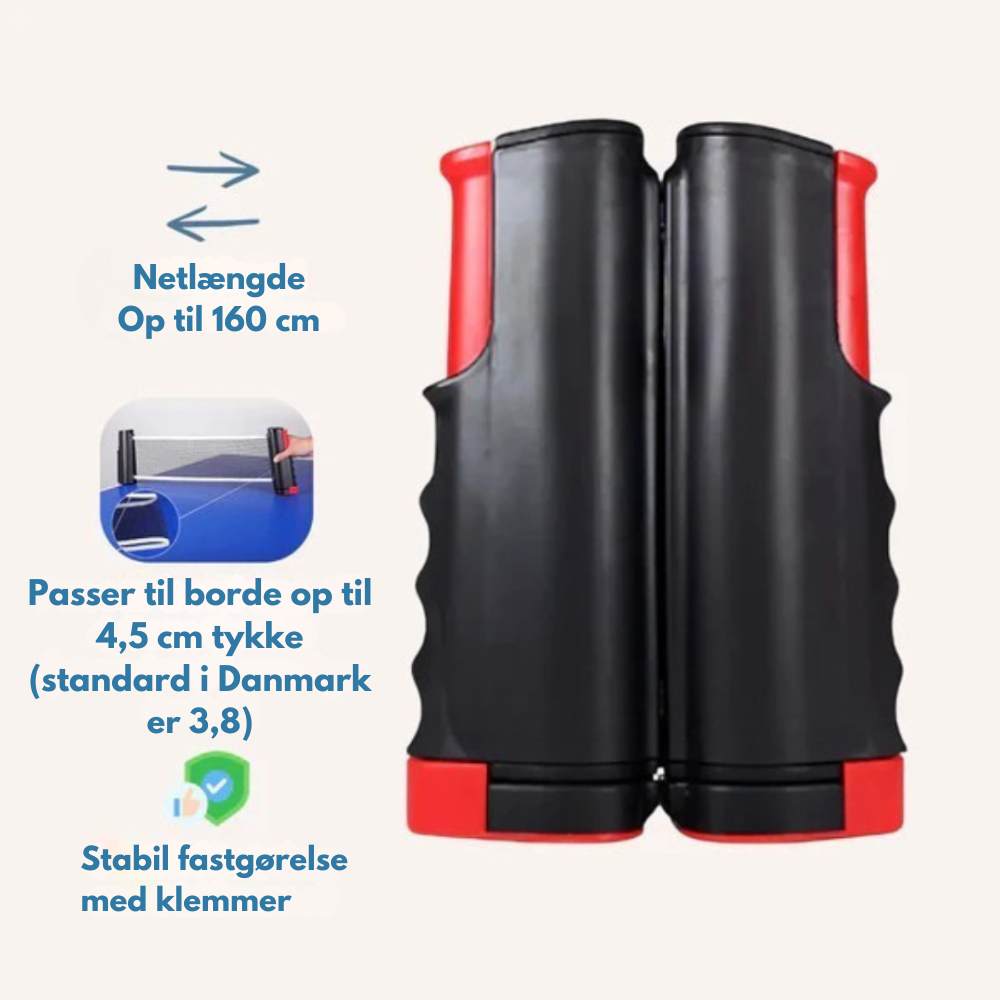 FlexiPong™ | Spil bordtennis hvor som helst, når som helst