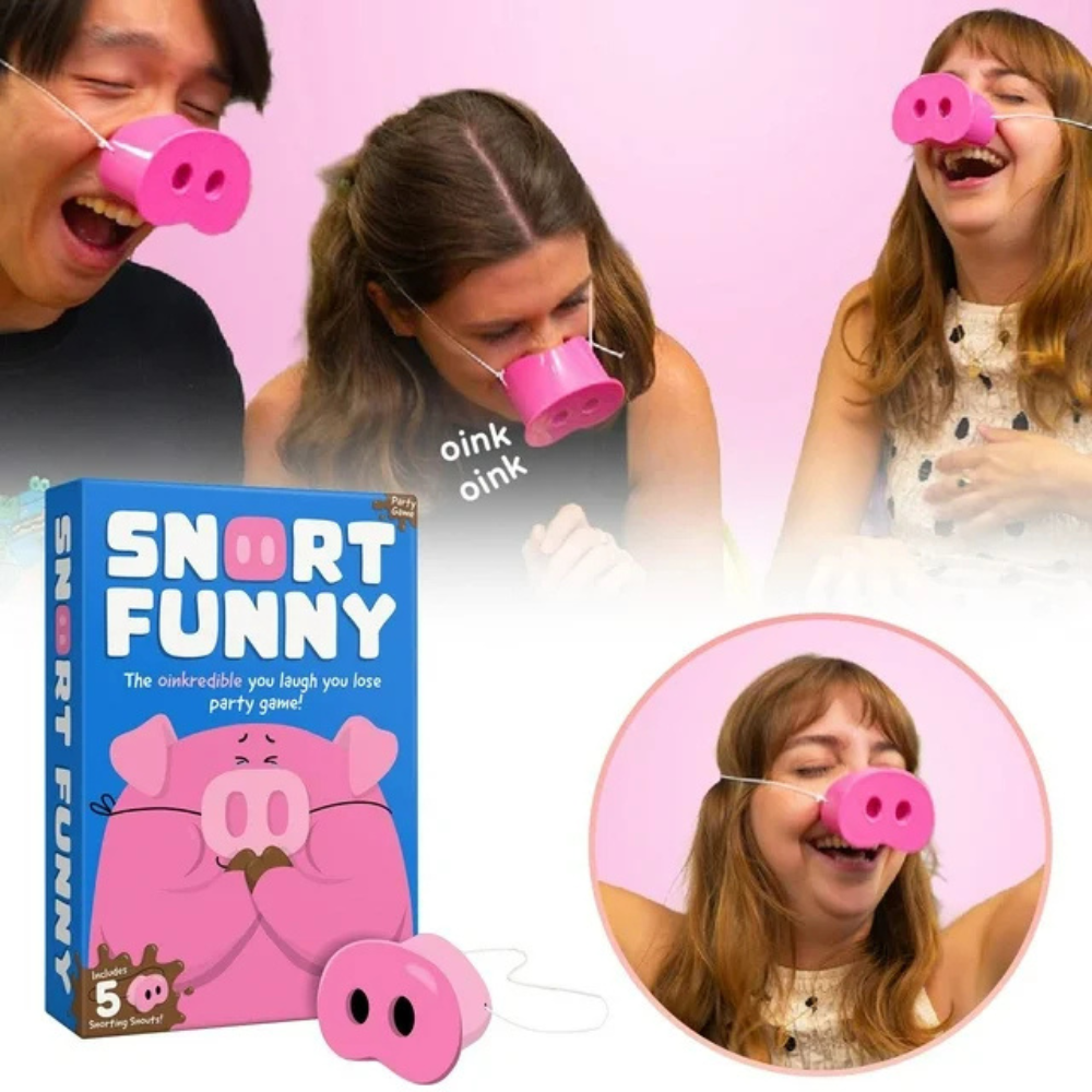 SnortFunny™ | Spillet der får hele familien til at grine højt sammen