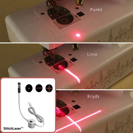 StitchLaser™ | Sy lige og roligt – uden at kæmpe med stoffet