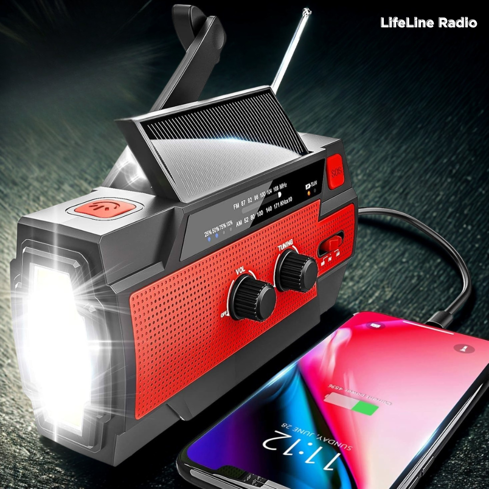 LifeLine™ Radio | Tryghed og information når verden føles mere usikker