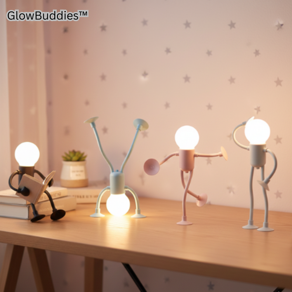 GlowBuddies™ | Skab hyggelig stemning med små lamper der får dig til at smil
