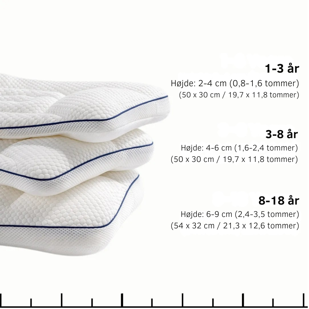 ErgoPillow™ Junior | Når dit barn sover bedre, gør du også