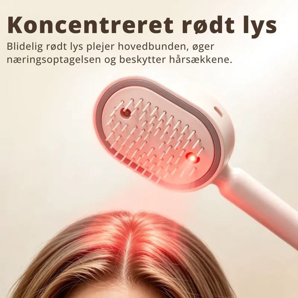 SilkBrush™ | Få glattere, mindre kruset hår – uden at trække, slide eller kæmpe med børsten