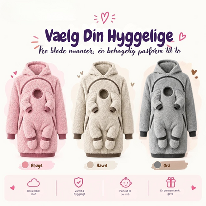 CozyCarry™ | Én varm jakke til jer begge